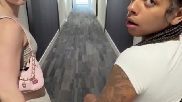 Mulani & Memphis Footjob Fun in the Bedroom