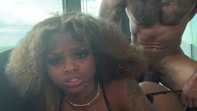 Ebony Diamond Fucking in Anal Sex Tape